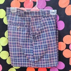 Women's American eagle plaid shorts